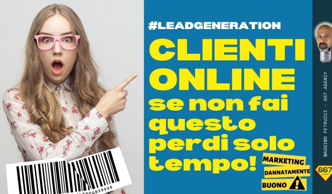 vendere online | clienti online | Lead Generation